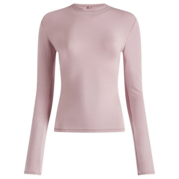 SKIMS Tops - NWT Skims Cotton Jersey Long Sleeve
T-Shirt XXS